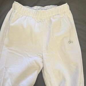 ALO Yoga Women's White Track Pants